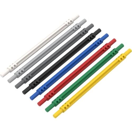 BuildMOC 32199 1X11 soft cross shaft ldd32199 For Building Blocks Parts DIY Construction Creative gi