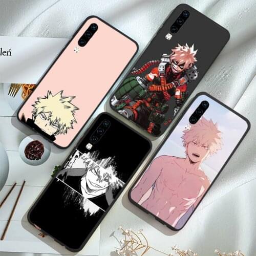Katsuki bakugo my hero academia Phone Case For Huawei P20 P30 P40 lite Pro P Smart 2019 Mate 10 20 Lite Pro Nova 5t