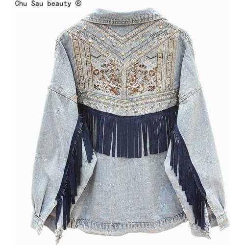 Chu Sau beauty Womens Denim Jackets