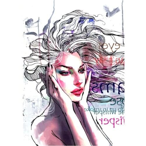 Glamour Woman Waterproof Temporary Tattoo sticker Magazine Cover Girl The Flash Tatoos Temporales For Women Henna Tattoo Sleeve