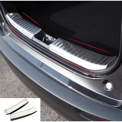 Car Trunk Cover Trim Guard Inner Rear Bumper Protector cover For Mazda CX-30 2020 Rear Inner Bumper Protector Trim Cover 2pcs