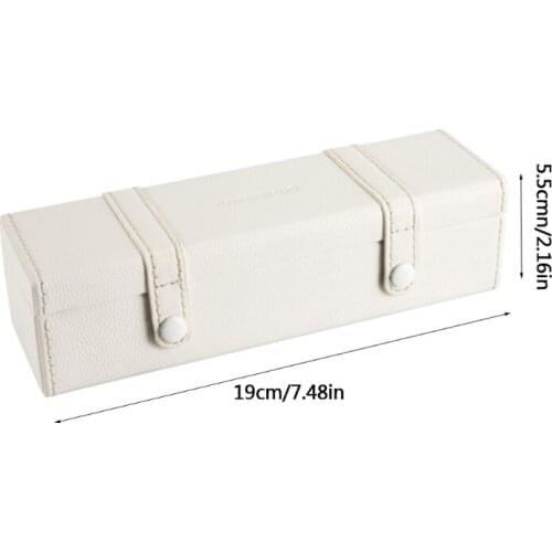 Desktop Storage Pen Box School Student Stationery Box Large Capacity Stationery Portable Journaling Supplies for School