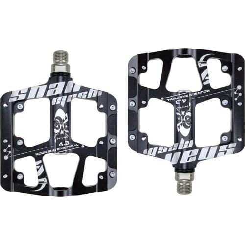 Newest Arrival Bicycle Pedals Widened Aluminum Alloy 3 Bearing Platform Pedals for Mountain Bike Road Bike