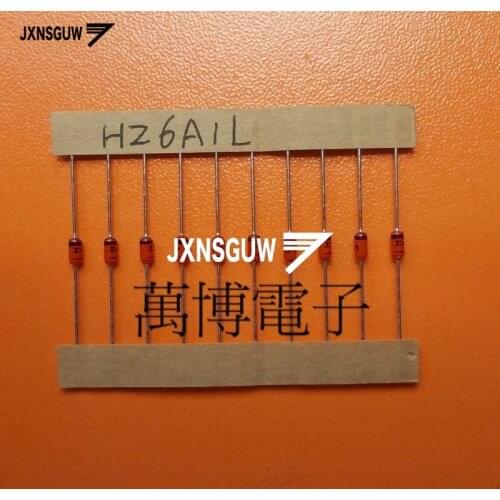 20PCS Original HITACHI Zener diode DO-35 HZ6-A1 5.2V-5.5V/0.5W Diode HZ6A1