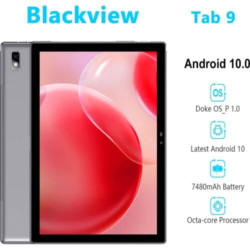 Blackview Tab 9 10.1 inch Android 10 Tablet RAM4G ROM64G Octa Core 13MP Camera 4G Network 7480mAh Tab PC
