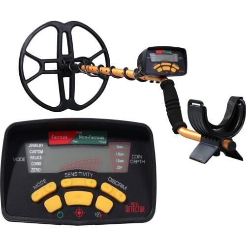 Underground Metal Detector Professional MD6350 Gold Digger Treasure Hunter Finder MD-6350 LCD Display with big Coil