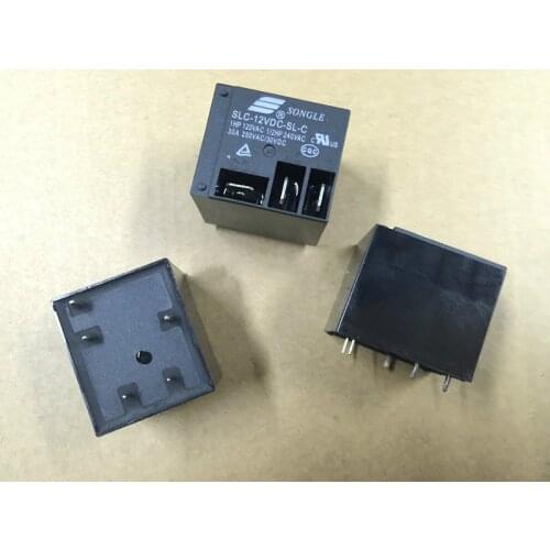 Relay T91 SLC-12VDC-SL-C relay 12V 5 pin 30A 250V