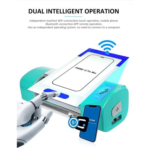 Sunshine SS-890C Pro Dual 12.9 Inch Intelligent Film Cutter For iPad Mobile Tablet Notebook Protect Protective Tape Cut Tool