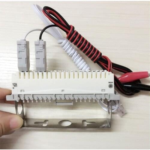 1.5m 110 Test Head Alligator Clip RJ11 Voice Module Test Cord Lead For Telecom Patch Panel