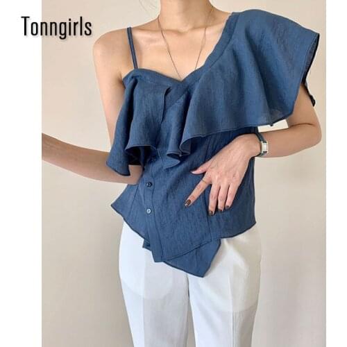 Tonngirls Sleeveless Blouses