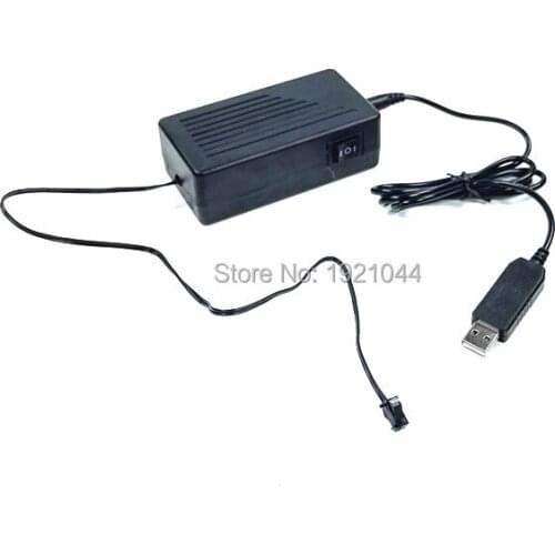 Newest DC5V USB port For Party Supplies EL wire inverter powered by Computer or Mobile battery for driving Flashing Glowing