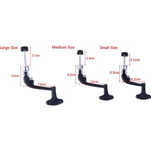 1PCS Metal Spinning Reel Handle Grip Fishing Reel Replace Arm Crank Handle Replacement Random Color Folding Rocker