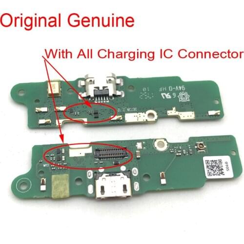 1Pcs New USB Charge Port Jack Dock Connector Charging Board Flex Cable For Motorola Moto E5 Play