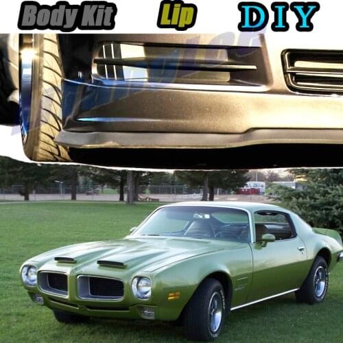 Car Bumper Lip Front Spoiler Skirt Deflector For Pontiac Firebird / Trans Am 1982~2002 Car Modified Body Kit VIP Hella Flush
