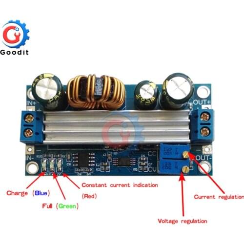 DC-DC Buck Boost Step Up/Down Module Power Supply 3A 35W Constant Voltage and Current Solar Charging Module Output Adjustable