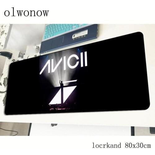 Avicii mousepad 80x30cm Halloween Gift gaming mouse pad gamer mat big game computer desk padmouse keyboard large play mats