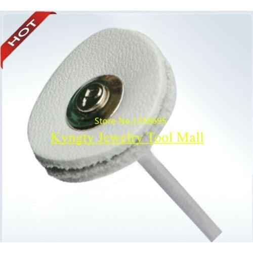 White Chamois Mini Dental Brush Dental Polishing Brush Dental Bristle Brush 100 PCS / Box Shank 2.35 MM Wholesale Alibaba