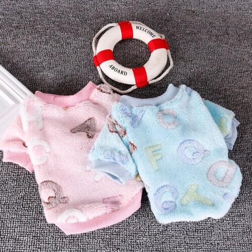 New Winter Warm Pet Clothes Cat Dog Clothes For Small Dogs Fleece Keep Dog Clothing Coat Jacket Sweater Pet Costume For Dogs