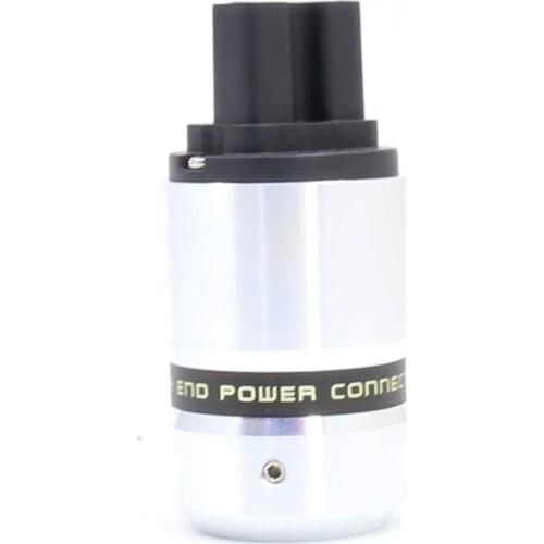 AF801 Rhodium/Gold Plated Power Performance IEC female Connector plug