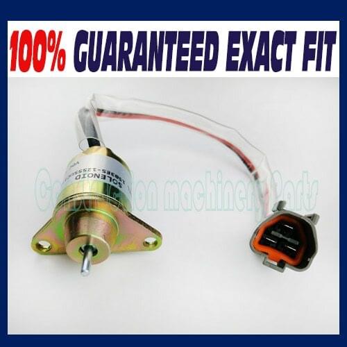 12V Shut off solenoid 1503ES-12S5SUC12S for YANMAR,Komatsu Kubota