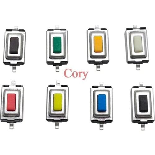 50pcs SMT 3x6x2.5MM 2PIN Tactile Tact Push Button Touch Micro Switch G73 Self-reset Momentary CZYC