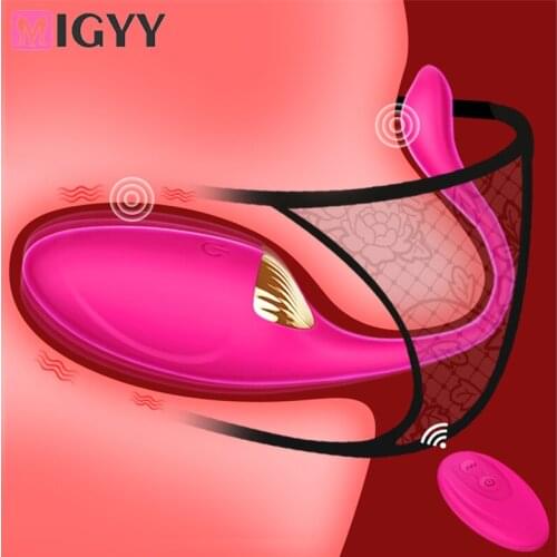 Remote Control G Spot Massage Vibrator Egg Sex Toys For Adult Women Wearable Clitoris Stimulator Jump Egg Vaginal Vibrating Toys