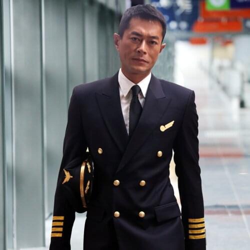 Air China captain and air crew uniform Airline company and College Clothing Annual meeting mens performance security uniform