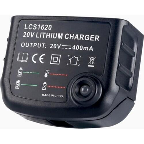New LCS1620 Li-ion Battery Four Troughs Charger 1.5A Charging Current For Blck&Dcker Power Tool US/EU