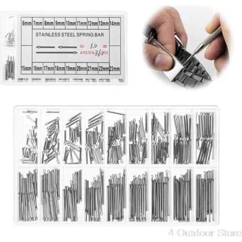1 Set Watch Pins 1mm Diameter Stainless Steel Repair Tools Watch Strap Pin Multi Sizes Watchmaker O01 20 Dropshipping