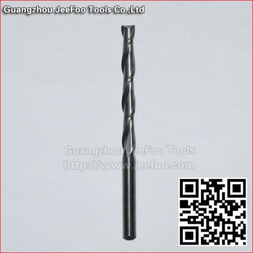 10 pcs 4*32 Two Flutes Carbide Mill Spiral Cutter Wood CNC Router Bits Cutting Tools for CNC Machine Engraving