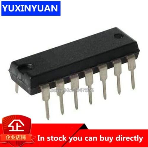10PCS/LOT SN74LS04N DIP14 SN74LS04 DIP 74LS04N 74LS04 DIP-14 HD74LS04P new and original IC