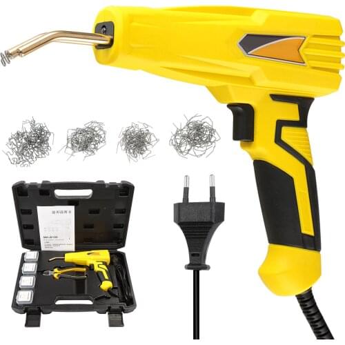 100W Hot Stapler Machine,Car Bumper Repairing Stapler Welding Tool,Flat/Outside Corner/Inside Corner Staples Welding Repairing