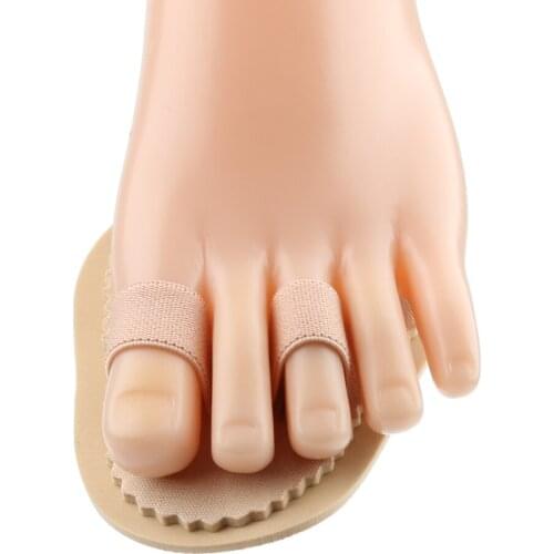 1x Mallet Toe Overlapping Toe Straightener Separator Protector Pad-2 Toe