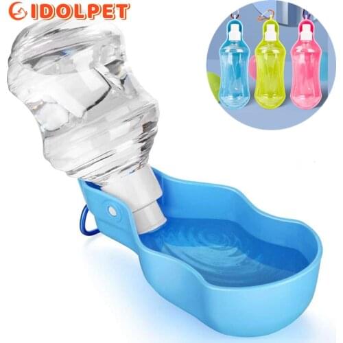 Pet Dog Water Bottle Portable Bottle for Small Medium Large Dog Drinking Feeder Outdoor Travel Water Bowl Pet Product Dispenser