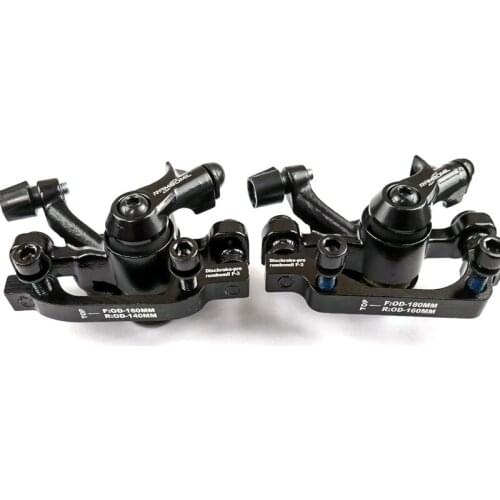 Aluminum Alloy Mountain Bike Disc Brakes Line Pulling Disc Brake 160/180MM