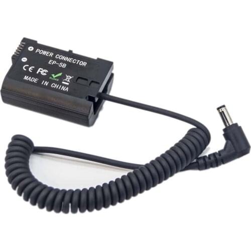 EN-EL15 EN-EL15a EP-5B DC Coupler Decoded Dummy Battery Replacement for Nikon D610 D810 D750 D810A D7200 D500 D7500 D780