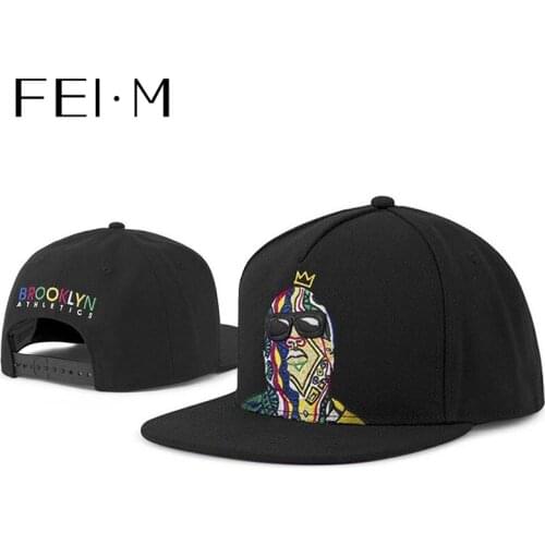 FEI M Fashion White Label Crowned Cap Brooklyn Beach Travel Hip Hop Snapback Hat Adult Outdoor Casual Sun Baseball Cap Bone