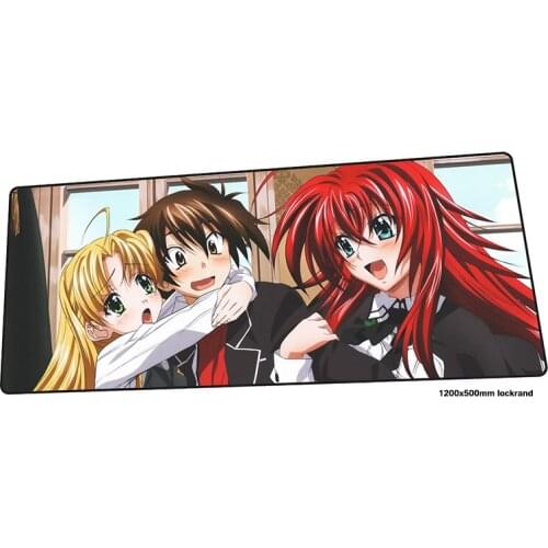 High school dxd mouse pad gamer Indie Pop 120x50cm notbook mouse mat gaming mousepad large Professional pad mouse desk padmouse
