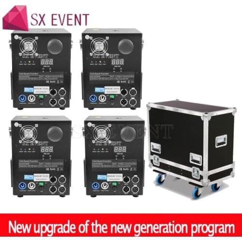 Indoor outdoor 650w cold firework machine dmx cold spark fountain firework machine remote for wedding stage effects sparkler