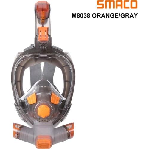 2021 Swimming/Underwater Mask Snorkel Full Face Wide View Foldable Anti Fog Scuba Diving Mask For Swimming Adult Youth Snorkel