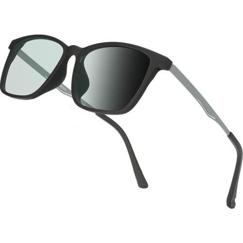 Fashion classic mens Reading glasses sun photochromic lens square full frame Reading glasses men Eyeglasses +50 75 1.25 1.75