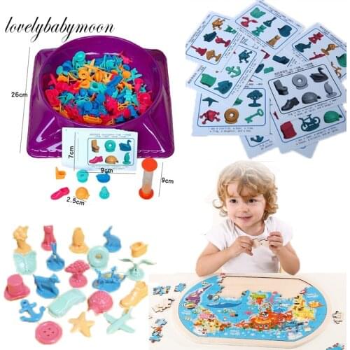 Treasure Hunting Toys Training Eyesight Logical Thinking Parent-child Early Education Family Party Board Game For Children