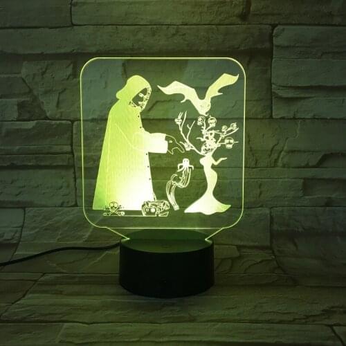 3D Desk Lamp USB Night Sensor Light LED Jesus Christ Figure Nightlight for Christians Gathering Sincere Gift Atmosphere Decor