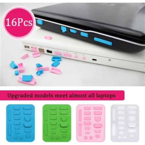 New Anti Dust Plug Cover Silicone Stopper Dust Dustproof Waterproof Plug Computer Laptop Dustproof USB Port HDMI RJ45 Universal