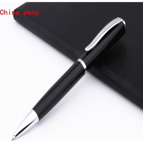 Luxury quality Heavy 819 Black Business office medium Nib Ballpoint Pen New