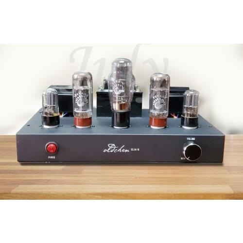 Old Chen tube machine pure hand bile rectifier EL34 fever tube amplifier tube amplifier, frequency response: 20Hz--25KHz
