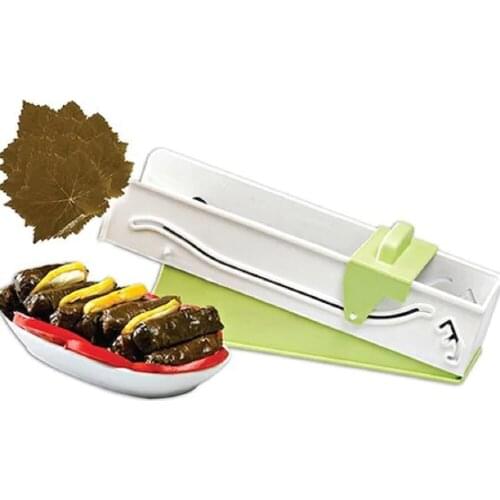 Magic Stuffed Grape Leaves & Vegetable Meat Rolling Rice Tool Cabbage Leaf Rolling Tool Turkish Dolmer Roller Machine Meal