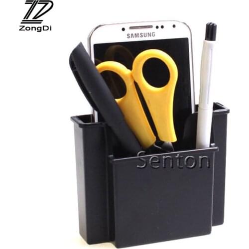 ZD 1Pc Car Storage Box For Volvo Toyota Renault Chevrolet cruze Opel astra h Nissan qashqai Peugeot 307 308 407 Accessories 2017