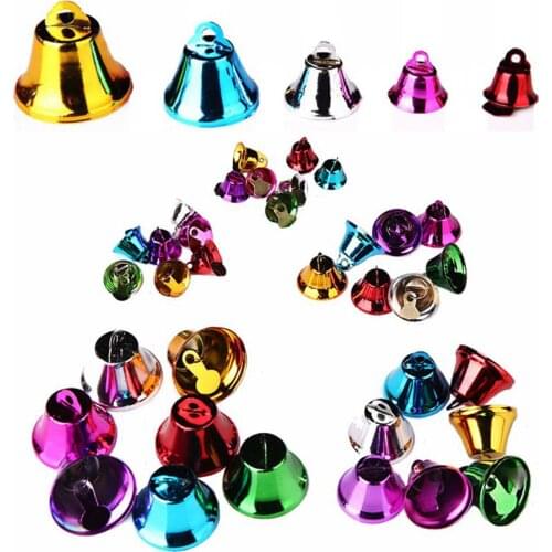 14mm~32mm Mixed Lron Craft Jingle Bells Lot Drop Pendants Festival Decor
