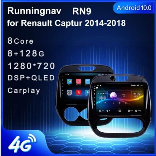 4G LTE Android 10.1 For Renault Kaptur Captur CLIO Multimedia Stereo Car DVD Player Navigation GPS Radio 2 din
